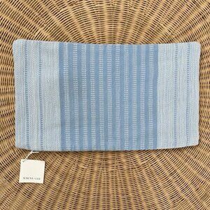 NEW Serena & Lily Zuma Outdoor Pillow Cover (12”x21”)-Hydrangea Blue